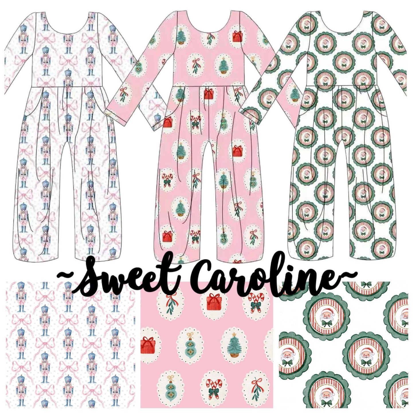 🎅🏻Sweet Caroline Christmas Wide Leg Jumpers🎅🏻